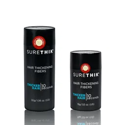 SureThik Hair Thickening Fibers 30g + 15g (Dark Brown) image 1