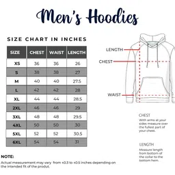 peppyzone (S to 5XL Stylish Bull Printed Cotton Hooded Sweatshirt for Men Winter Wear image 4