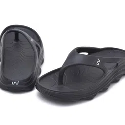 doubleu Men New Slipper Trending, Stylish, Comfortable, Indoor, Outdoor, Washable, Riva, Olive Green image 2