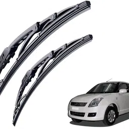 WolkomHome High Performance OE Car Wiper Blade Replacement Set of 2 Pc Right 22" Left 17" for Maruti Suzuki Swift Dzire image 1