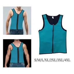 CALANDIS™ Mens Sauna Sweat Vest Abdomen Undershirts Sports Vest Men Waist Trainer Vest S | Shapewear | Intimates & Sleep | Womens Clothing image 5