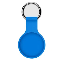 squif Airtag Silicone Case Protective Cover for Airtag Case Locator Tracker Anti-Lost Device Keychain Protection (Sky Blue) image 2