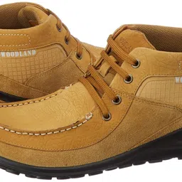 woodland Men Leather Sneaker Shoes image 2