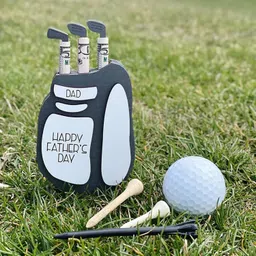 bnf Father's Day Money Clip Golf Bag Wallet Gift for Valentine’S Day Anniversary Black | Clothing, Shoes & Accessories | Mens Accessories | Wallets image 5