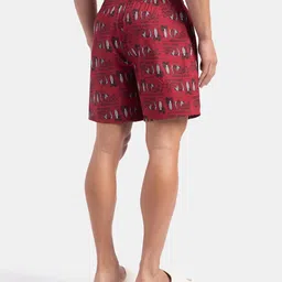 Jockey US57 Men's Super Combed Mercerized Cotton Woven Printed Boxer Shorts with Side Pocket (Prints May Vary) image 3