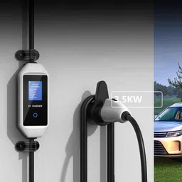 club bollywood CB®EV Charger Type 1 with LED Display Screen Universal Vehicle Charger 32A 7KW|Motors | Automotive Tools & Supplies | Other Auto Tools & Supplies|1 Ev Charger (Us Adapter) image 5