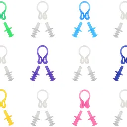 i-swim Mens Costume Is-010 Size 3Xl Black/Orange With Is-010 Size 3Xl Black/Orange Pack Of 2 And Earplug Is-406 image 2