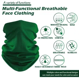 satinior Summer UV Protection Face Covers Neck Gaiter Breathable Summer Bandana image 2