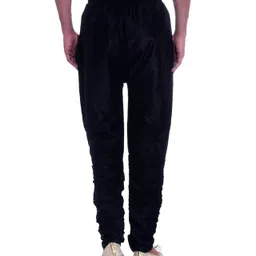 royal kurta Mens Cotton Silk Free Size Harems Pants Sherwani Bottoms Dhoti image 3