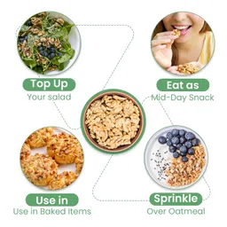 Nutraj California Walnut Kernels 500gm (250gm x 2) Pack Without Shell | Akhrot Giri | Dry Fruits and Nuts | Grocery Items. image 5