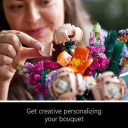 LEGO Flower Bouquet 10280 Building Kit; A Unique Flower Bouquet Gift and Creative Project for Adults image 5