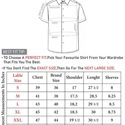d... finish Men's Denim Casual Shirt | Denim Half Sleeve Shirt image 4