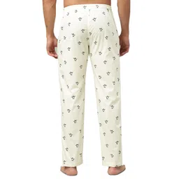 urban scottish 100% Cotton Men's Lounge Pant with Stylish Print and Convenient Side Pockets image 3