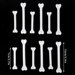 calandis CALANDIS® 12x Costume Accessories Party Home Holiday Halloween Bones Props Decorations | Party Decorations | Party Supplies | Greeting Cards & Party Supply image 5