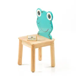 Modern Kraftz 'Frog' Themed solidwood Kids Chair for playroom and Kindergarten image 4
