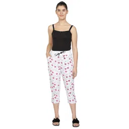 club a9 Womens Solid & Printed Cotton Capri image 4