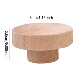 THE STYLE SUTRA 6X Kitchen Cabinet Knobs Cabinet Pulls Handle for Cupboard Furniture Cabinet 3cmx2.5cm image 3