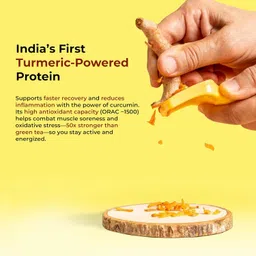 Foodstrong Whey Protein Powder (Concentrate + Isolate), 100% Hormone Free Grass-Fed Whey, 24G Protein & 6.6G BCAA, Malai Kulfi, With Turmeric & Digestive Enzymes, 6 Sachets, 210G image 3