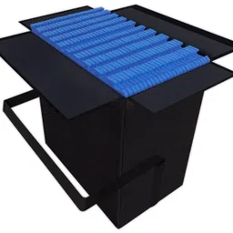 IncStores Trade Show Flooring Cases - Portable Foam Tile Case for Trade Show Floors & Event Flooring (Holds 25 Foam Tiles 5/8inx24inx24in) image 1