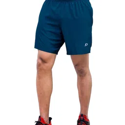 DECISIVE Fitness Ultra Thin Running Sport Synthetic Short- Royal Blue image 4