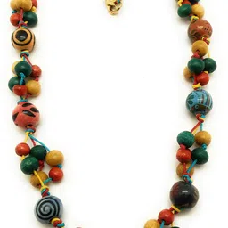 dca Western Stylish Boho Designer Trendy Fashion Jewellerty Necklace for Women and Girls- (Multicolored) image 1