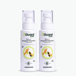 Z Guard Clinically Proven Natural Mosquito Repellent Spray for Adult Buy One Get One | Powerful Anti-Mosquito Spray | Clinically Proven Formula | Paediatrician & Dermatologically Tested image 1