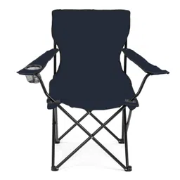 wolblix Outdoor Portable Folding Chairs Beach Chair Fishing Traveling by car Camping Chairs Sketching Picnic Chairs (Nevy Blue, Polyester/Steel) image 3