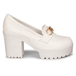 commander shoes High Heel Pull On Belly Shoe for Women and Girl (848) image 2