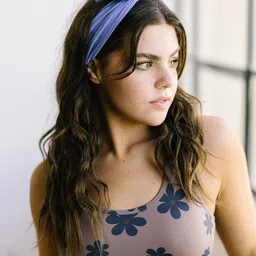 maven thread Women's No-Slip Sweat-Wicking Bow Headbands for Exercise and Yoga, 2-Pack, Journey image 2