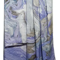 stb-silk textiles bhagalpur Women's Cotton Silk Marble Print Unstitched Salwar Suit Dress Material With Dupatta image 2