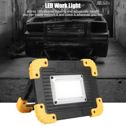 faig Super Bright Torch Searchlight, Portable USB Rechargeable Convenient LED Search Light Waterproof for Most People for Camping Fishing, Adventure image 5