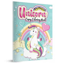 Stay Magical Unicorn Copy Coloring Book: Fun Activity Books For Children image 1