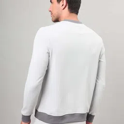 technosport Men's Polyester P682 Crew Neck Regular Fit Sweatshirt with Grip image 5
