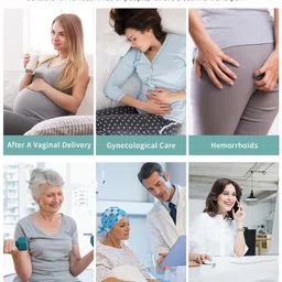 LOEXCARE Sitz Bath Tub with Air Pump for Women & Men, Large Capacity Portable Perineal Soaking Basin, Suitable for Postpartum Care, Hemorrhoids Recovery(Tub Seat with Flusher, Green) image 2