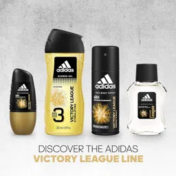 Adidas Victory League Eau De Toilette Natural Spray Vaporisateur For Men, 100ml image 4
