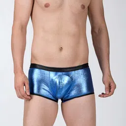 panteasy Shiny Brief Boxer for Men with Contrast Details image 2