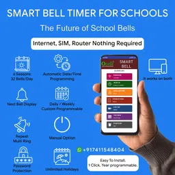 Ocelli Automatic School Bell Management System 6 Seasons 32 Bells/Day Unlimited Holidays image 2