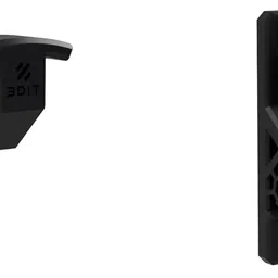 generic Motorcycle Helmet Wall Mount Holder, Black (Pack of 1) image 1