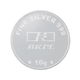 bangalore refinery 999 Purity Lord Rama Sita Lakshman Silver Coin 10 Gram image 2