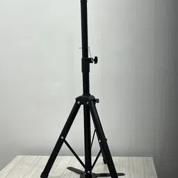 FLUSHIA Steel Dummy Stand | Wig Head Stand Holder for Cosmetology Practice with Foot Pedal,Carrying Bag Black Color image 4