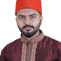 ekolhapuri Traditional Handstitched Ready to Wear Typical Maharashtrain Orange Topi (Turban) for Men image 1