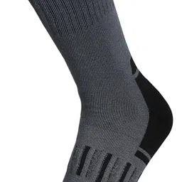 rc. royal class Heavy Duty Thermal Socks For Men Cushioned Towel Warm Winter Woolen Socks, Calf Length Hi-Performance Sports Terry Thick Socks, Pack of 4 Pairs, Free Size,Multicolor image 4