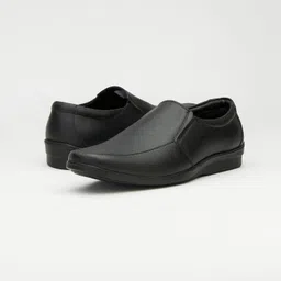 bata Men Edgar Black Formal Shoes image 5