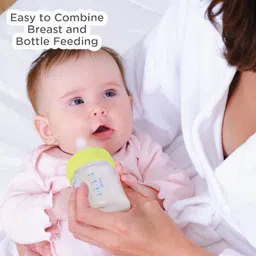 Mee Mee Eazy Flo Premium Baby Feeding Bottle (250 ml, Blue/Green) image 4