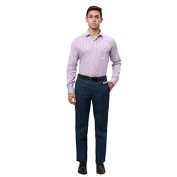 park avenue Men Regular Fit Pants image 5