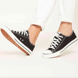 mozafia Canvas Casual Comfortable Sneakers for Men – Lightweight, Stylish, Breathable, Durable Walking Shoes for Everyday Wear, Travel, and Outdoor Activities image 3