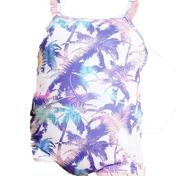 keepfit Kids Girls Tropical Print Sleeveless Bodysuit image 1