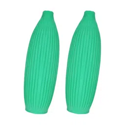 MYADDICTION 2xLatex Arm Sleeves Elastic Multiuse Waterproof Sleeves for Painting Housework Green 45cm image 3