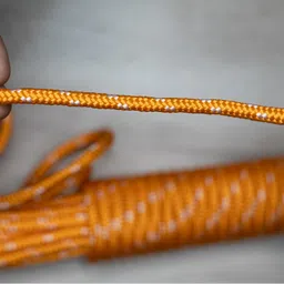 azuka Azuka® Utility Rope – 6mm x 15m (50 ft) | Heavy-Duty Braided Nylon Constriction| Polypropelene Material | Durable Polypropylene (PP) | Weather-Resistant | Orange (5, 6MM) image 4