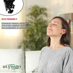 elysian Activated Charcoal Air Purifier Odor Removal Coal 500gram (100gram Pack of 5) | Natural Deodorizer and Dehumidifier from Home, Car, Bathroom Wardrobe, Fridge, Shoe Rack and Kitchen image 3